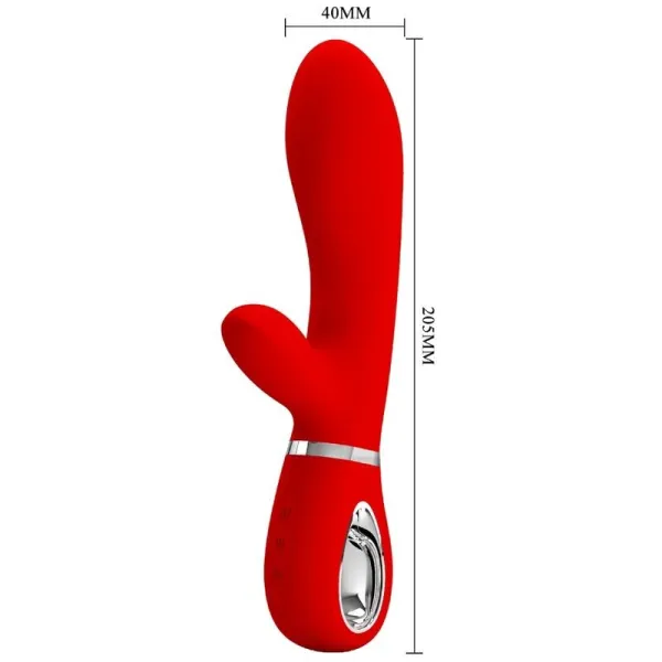 Thomas Multifunktions-G-Spot-Vibrator Rot von Pretty Love Flirtation | Fesselliebe.de