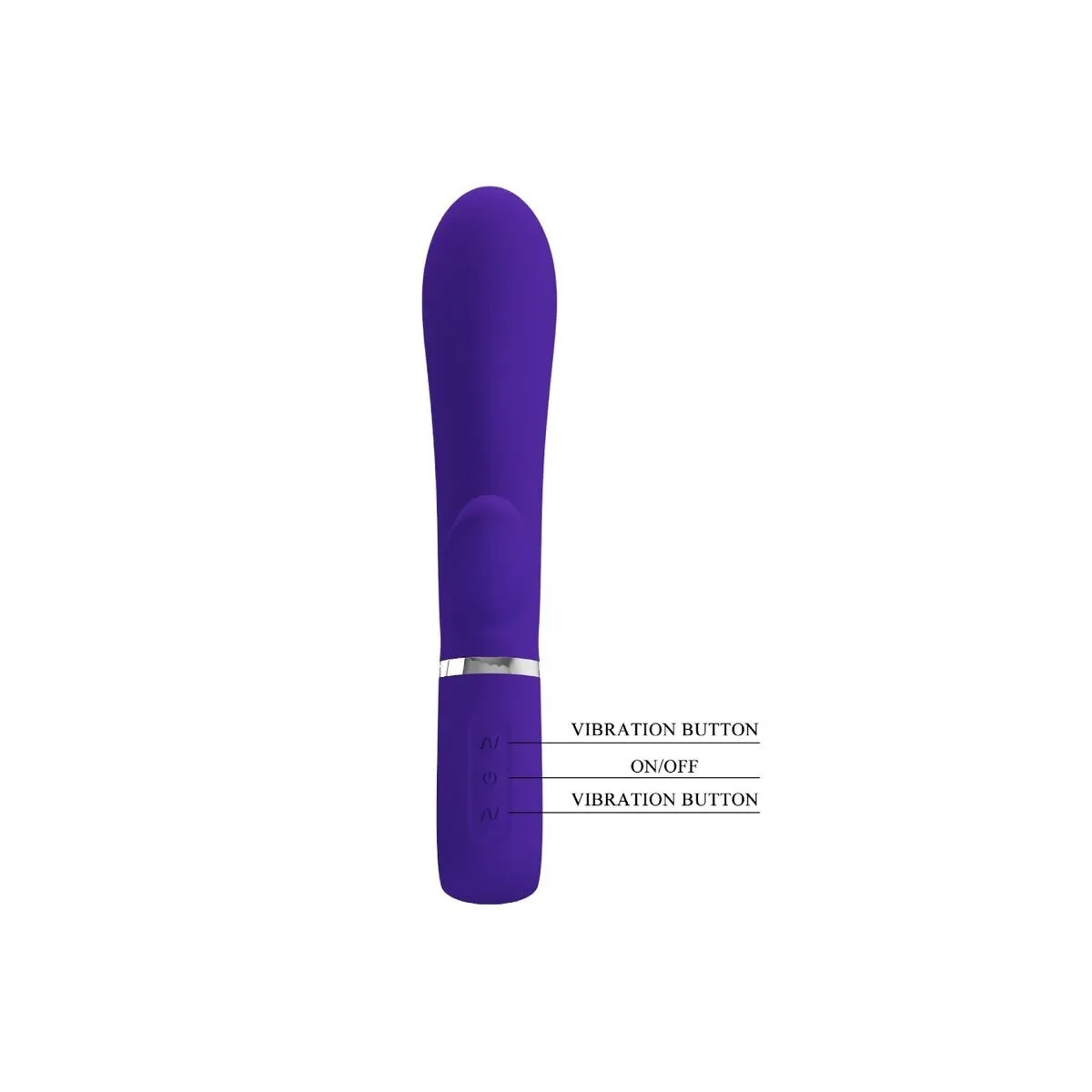 Thomas Multifunktions-G-Spot-Vibrator Lila von Pretty Love Flirtation | Fesselliebe.de
