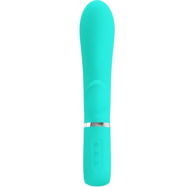 Thomas Multifunktions-G-Spot-Vibrator Aqua Green von Pretty Love Flirtation | Fesselliebe.de