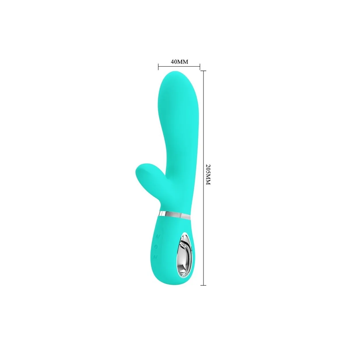 Thomas Multifunktions-G-Spot-Vibrator Aqua Green von Pretty Love Flirtation | Fesselliebe.de