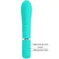 Thomas Multifunktions-G-Spot-Vibrator Aqua Green von Pretty Love Flirtation