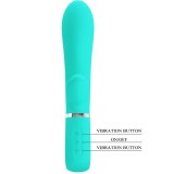 Thomas Multifunktions-G-Spot-Vibrator Aqua Green von Pretty Love Flirtation | Fesselliebe.de