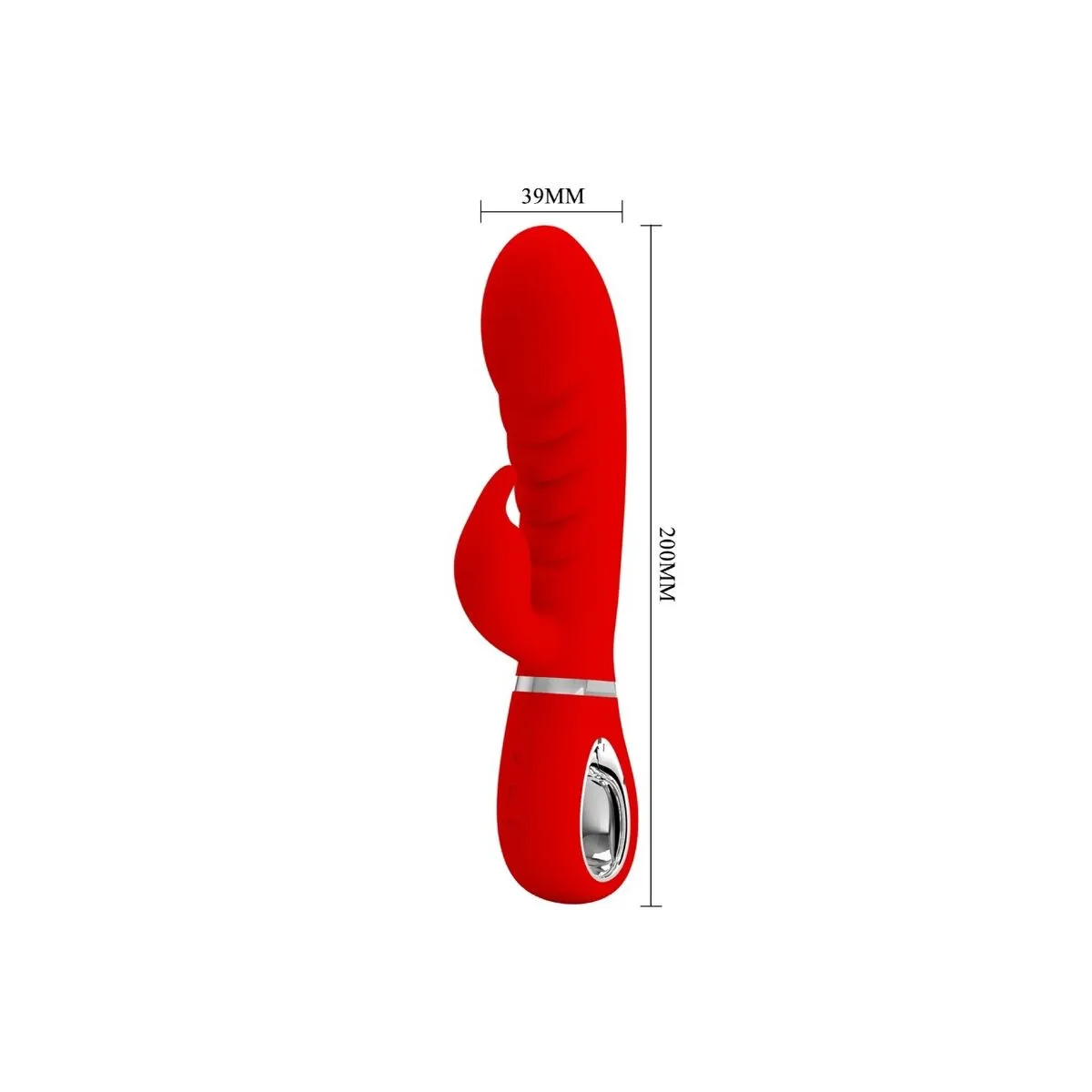 Prescott Multifunktions-G-Spot-Vibrator Rot von Pretty Love Flirtation | Fesselliebe.de