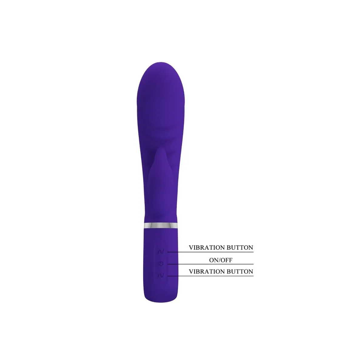 Prescott Multifunktions-G-Spot-Vibrator Lila von Pretty Love Flirtation | Fesselliebe.de