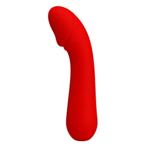 Cetus wiederaufladbarer Vibrator Rot von Pretty Love Smart