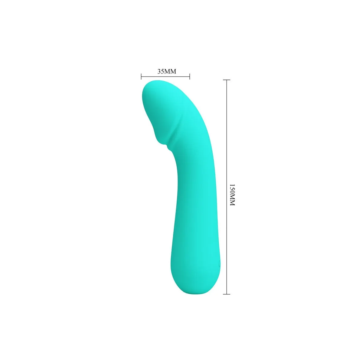 Cetus wiederaufladbarer Vibrator Aqua Green von Pretty Love Smart | Fesselliebe.de