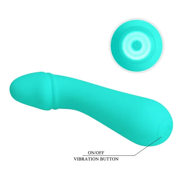 Cetus wiederaufladbarer Vibrator Aqua Green von Pretty Love Smart | Fesselliebe.de