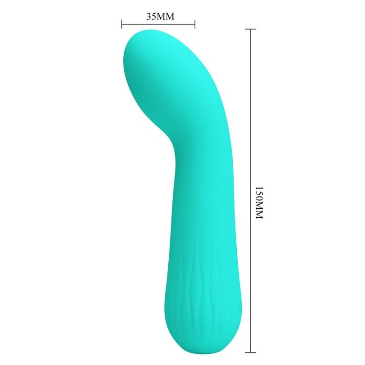 Faun wiederaufladbarer Vibrator Aquagrün von Pretty Love Smart | Fesselliebe.de