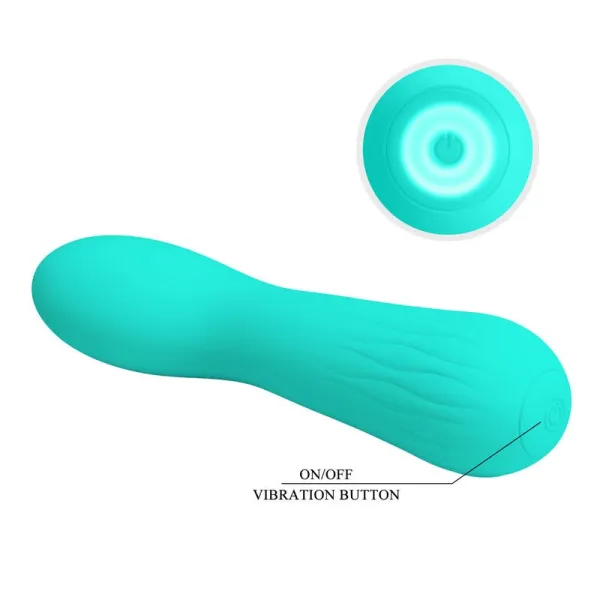 Faun wiederaufladbarer Vibrator Aquagrün von Pretty Love Smart | Fesselliebe.de