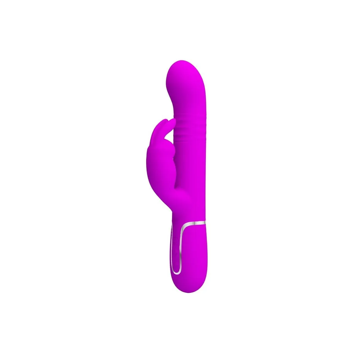 Coale Rabbit Vibrator Perlen Violet von Pretty Love Flirtation | Fesselliebe.de