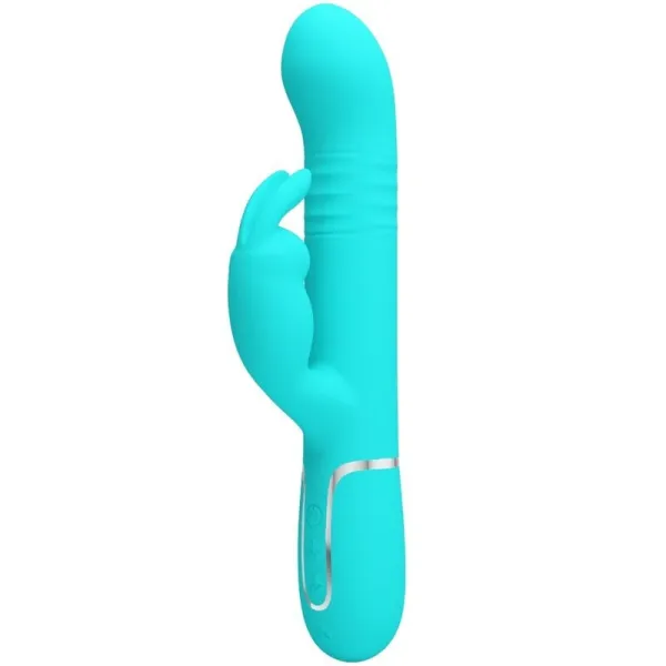 Coale Rabbit Vibrator Perlen Aquagrün von Pretty Love Flirtation | Fesselliebe.de