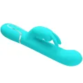 Coale Rabbit Vibrator Perlen Aquagrün von Pretty Love Flirtation