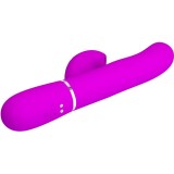 Perlita Multifunktions-3-In-1-G-Spot-Vibrator Violett von Pretty Love Flirtation | Fesselliebe.de