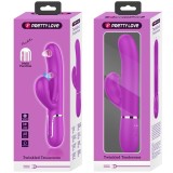 Perlita Multifunktions-3-In-1-G-Spot-Vibrator Violett von Pretty Love Flirtation | Fesselliebe.de