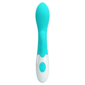 Helliger G-Spot-Vibrator, Aquagrün von Pretty Love Flirtation