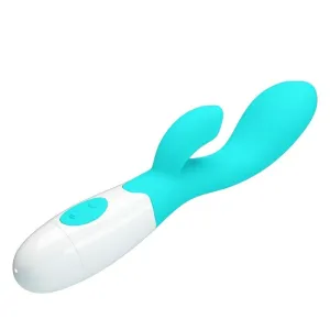 Helliger G-Spot-Vibrator, Aquagrün von Pretty Love Flirtation