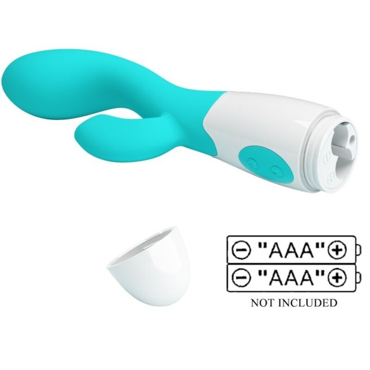 Helliger G-Spot-Vibrator, Aquagrün von Pretty Love Flirtation | Fesselliebe.de