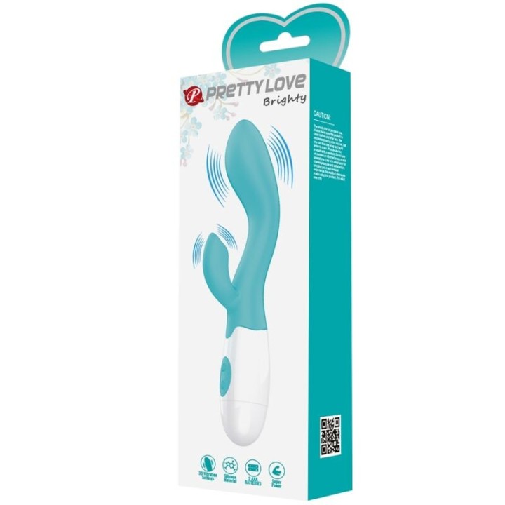 Helliger G-Spot-Vibrator, Aquagrün von Pretty Love Flirtation | Fesselliebe.de