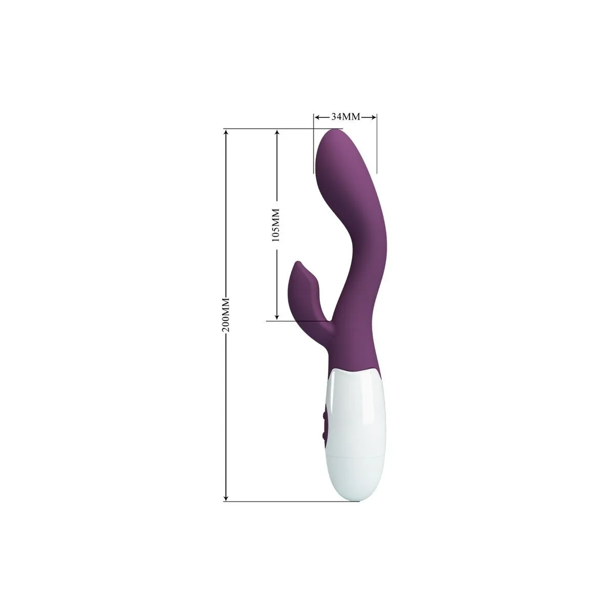 Helliger G-Spot-Vibrator Lila von Pretty Love Flirtation | Fesselliebe.de
