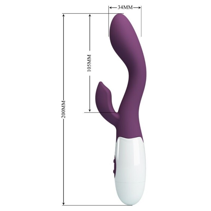 Helliger G-Spot-Vibrator Lila von Pretty Love Flirtation | Fesselliebe.de