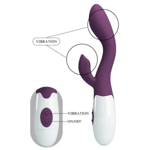 Helliger G-Spot-Vibrator Lila von Pretty Love Flirtation