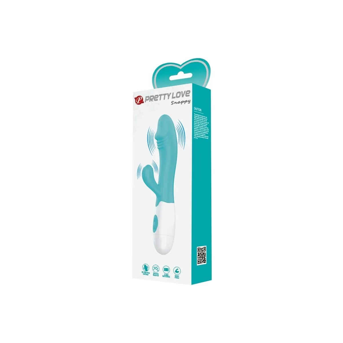 Snappy G-Spot Vibrator Aquagrün von Pretty Love Flirtation | Fesselliebe.de