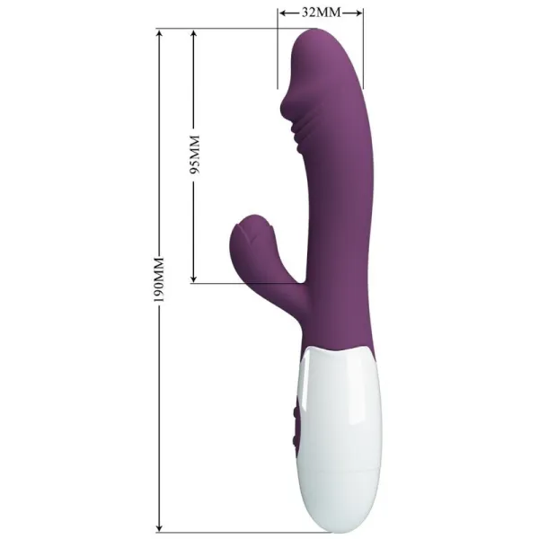 Snappy G-Spot Vibrator Lila von Pretty Love Flirtation | Fesselliebe.de