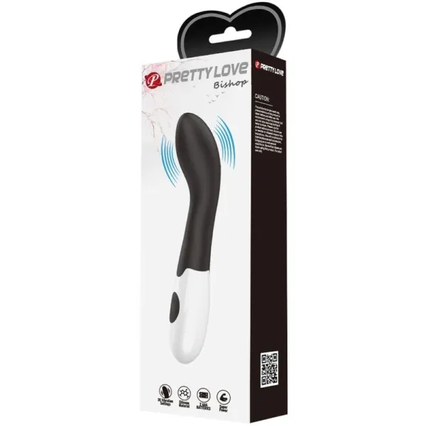 Bishop G-Spot Vibrator 30 Modi Schwarz von Pretty Love Flirtation | Fesselliebe.de