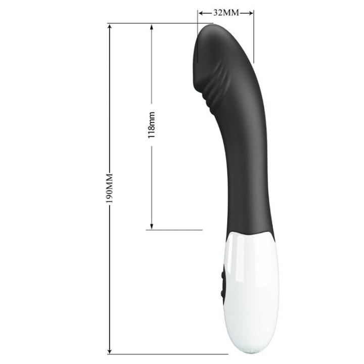 Elemental G-Spot Vibrator 30 Modi Schwarz von Pretty Love Flirtation | Fesselliebe.de