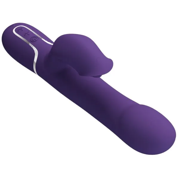 Zalin Rabbit Vibrator Perlen 4 In 1 Lila von Pretty Love Flirtation | Fesselliebe.de