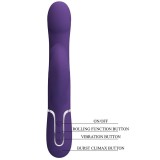 Zalin Rabbit Vibrator Perlen 4 In 1 Lila von Pretty Love Flirtation | Fesselliebe.de