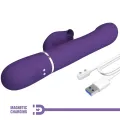 Zalin Rabbit Vibrator Perlen 4 In 1 Lila von Pretty Love Flirtation