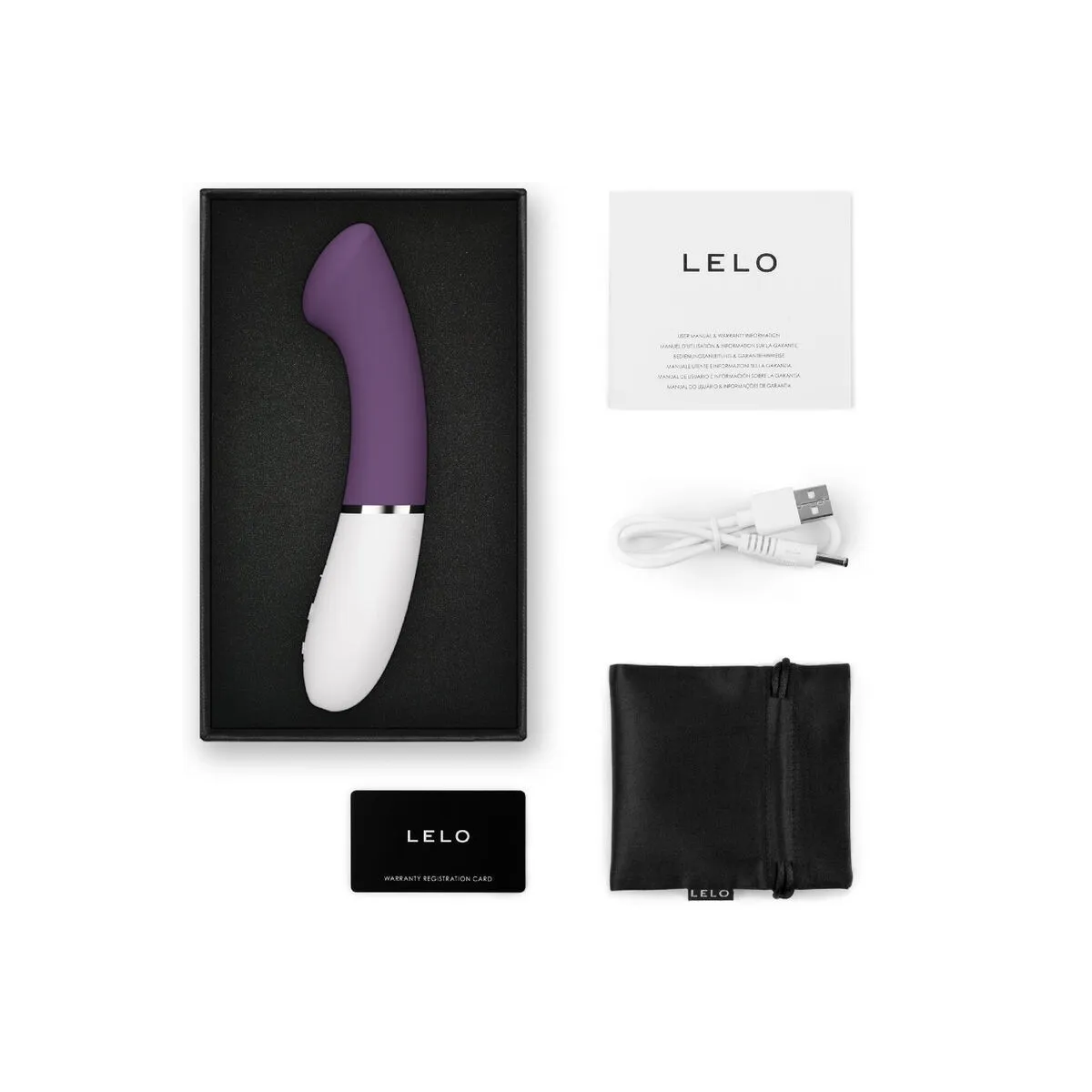 Gigi™ 3 G-Spot-Vibrator Violett von Lelo | Fesselliebe.de