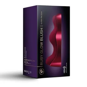 Ruby Glow Blush Red G-Spot Vibrator von Rocks-Off