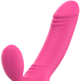 Bix Doppelstimulationsvibrator Xmas Edition Rosa von Ohmama Vibrators | Fesselliebe.de