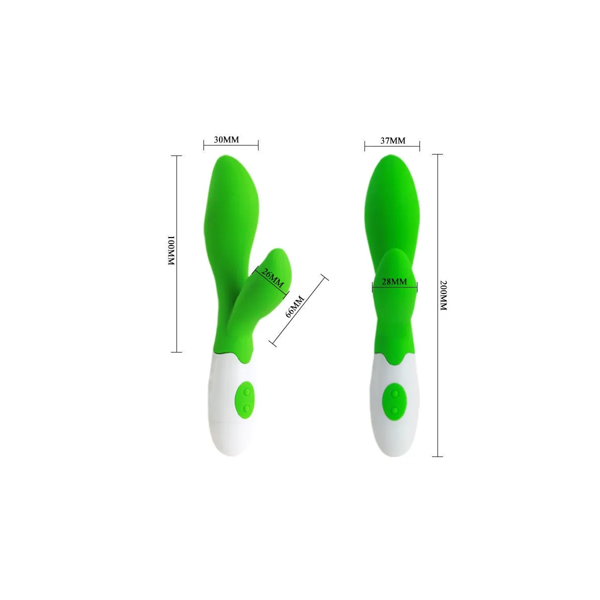 Flirtation Owen Green Vibrator von Pretty Love Flirtation | Fesselliebe.de