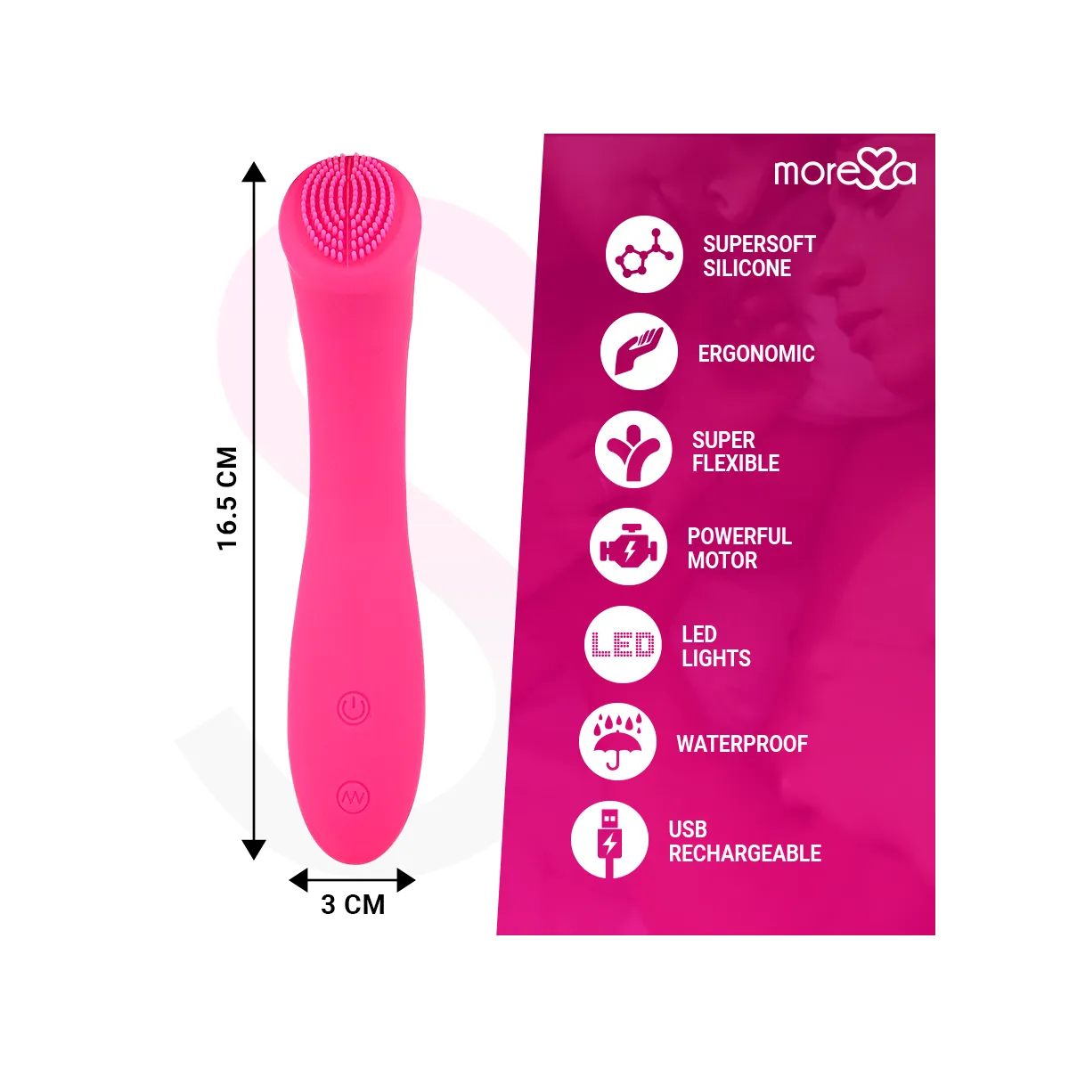 Celso Premium Silikon wiederaufladbar von Moressa | Fesselliebe.de