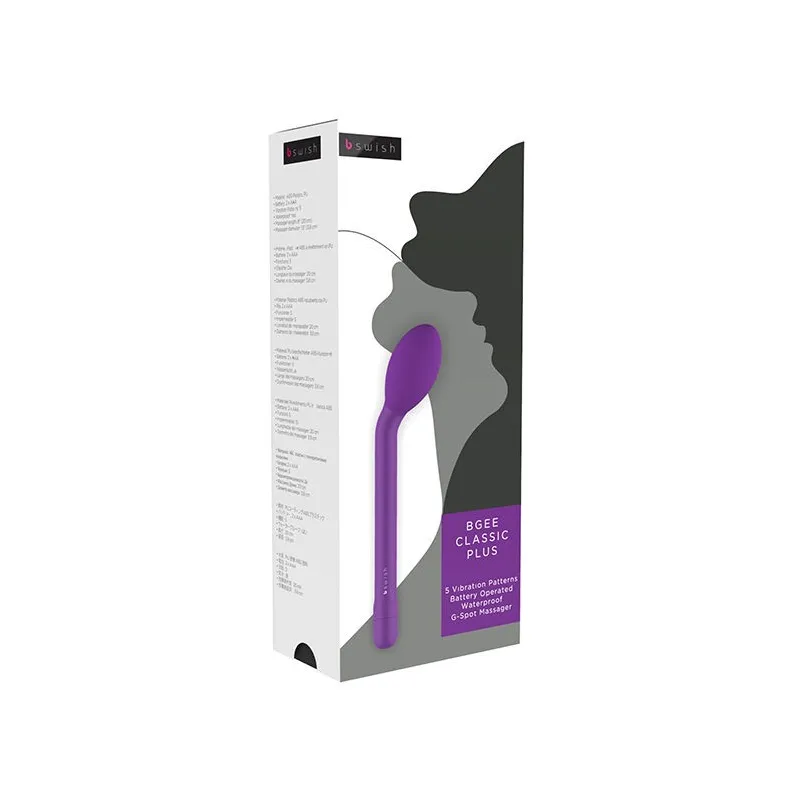 Bgee Classic Plus Lila Massager von B Swish | Fesselliebe.de