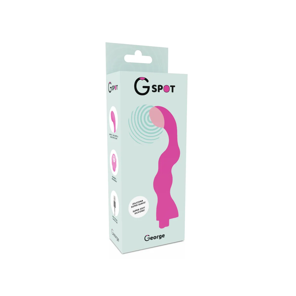 George G-Spot Vibrator Gum Pink von G-Spot | Fesselliebe.de