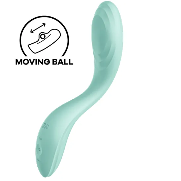 Rrrolling Pleasure Gspot Vibrator Grün von Satisfyer Vibrator | Fesselliebe.de