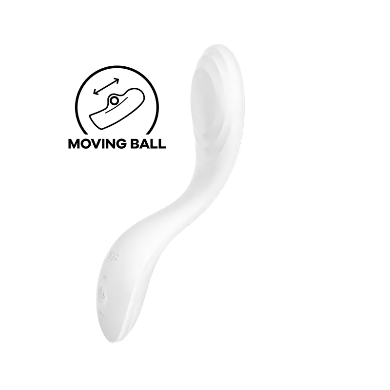 Rrrolling Pleasure Gspot Vibrator Weiss von Satisfyer Vibrator | Fesselliebe.de