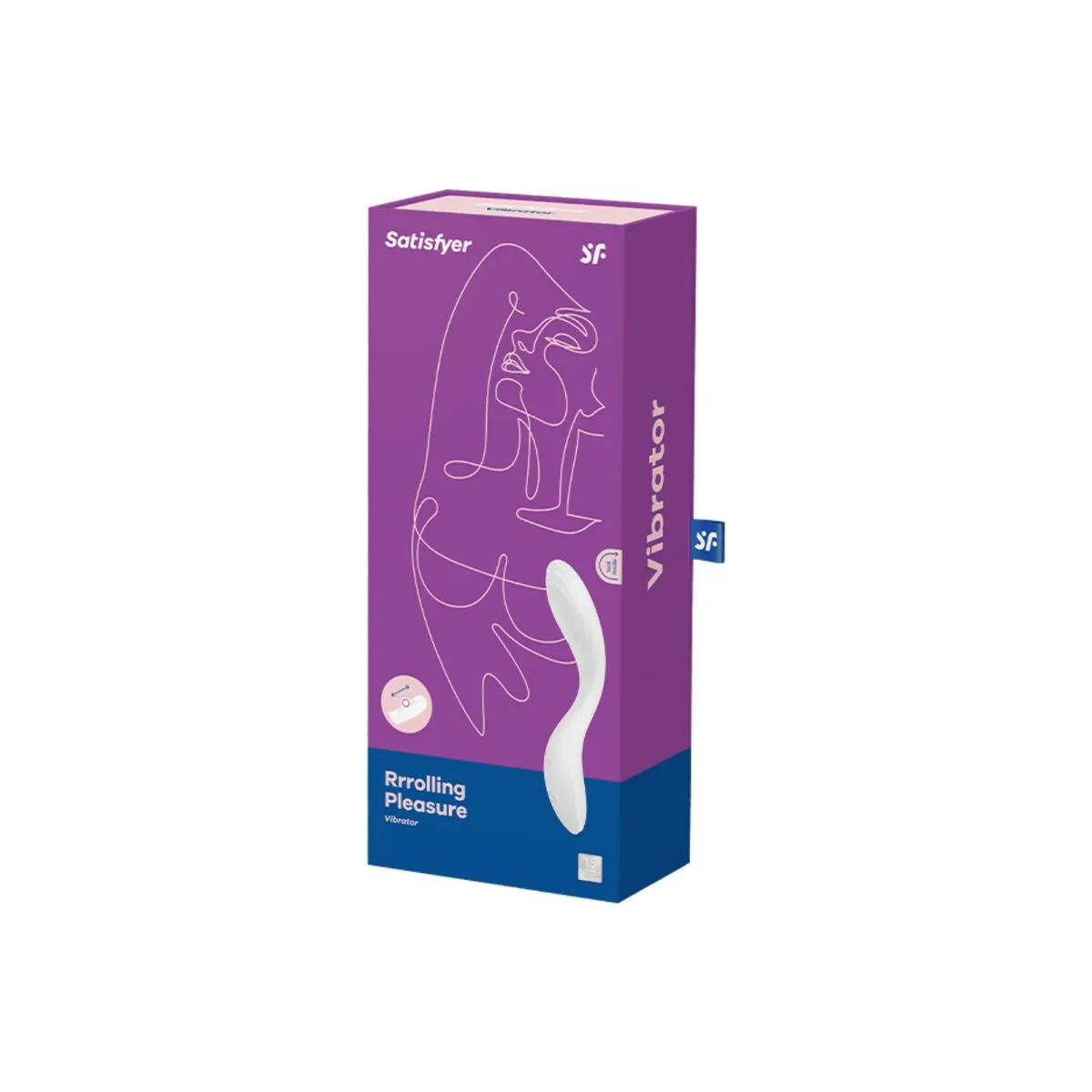 Rrrolling Pleasure Gspot Vibrator Weiss von Satisfyer Vibrator | Fesselliebe.de