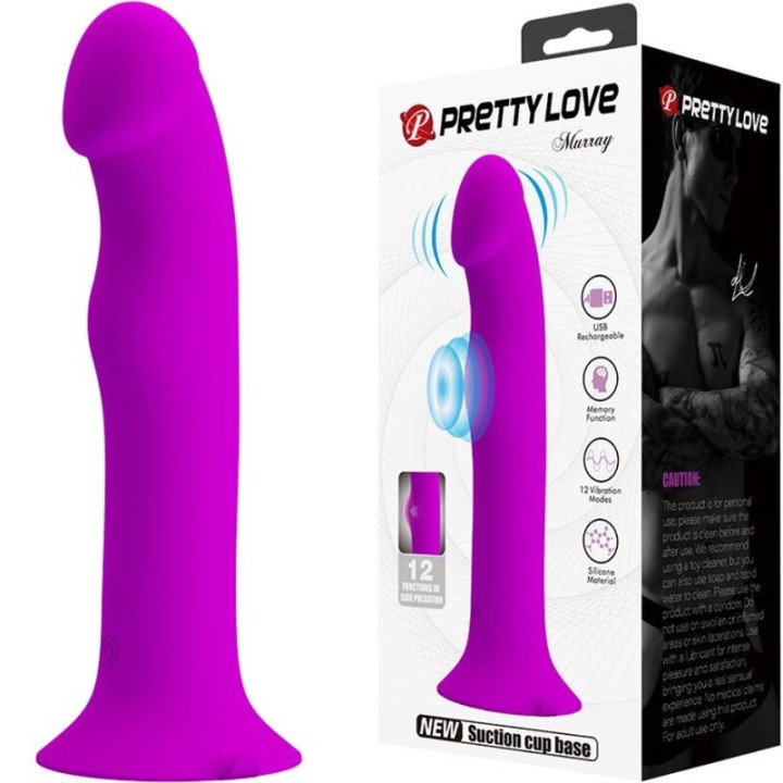 Murray Vibrator und G-Punkt-Stimulator Lila von Pretty Love Flirtation | Fesselliebe.de