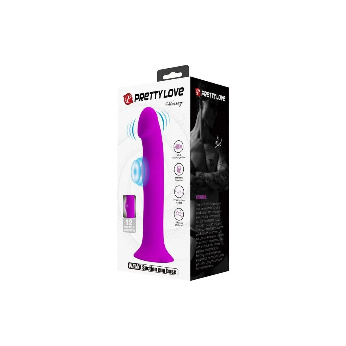 Murray Vibrator und G-Punkt-Stimulator Lila von Pretty Love Flirtation | Fesselliebe.de