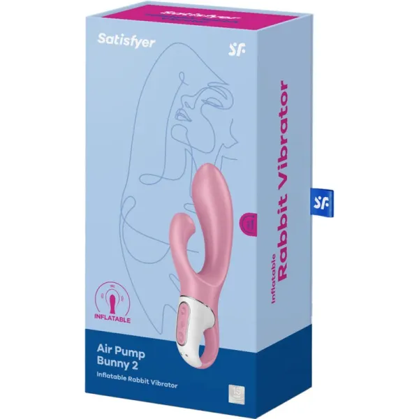 Luftpumpe Bunny 2 Rosa von Satisfyer Vibrator | Fesselliebe.de