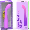 Bgee Heat Infinite Deluxe wiederaufladbarer Vibrator Lavendel Silikon von B Swish