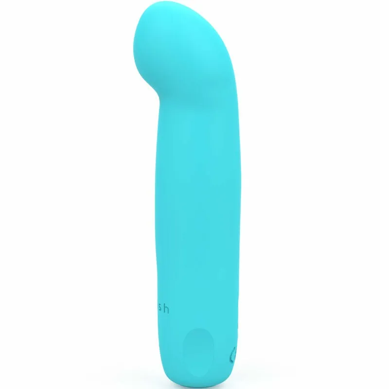 Bcute Curve Infinite Klassischer wiederaufladbarer Vibrator aus Blauem Silikon von B Swish | Fesselliebe.de