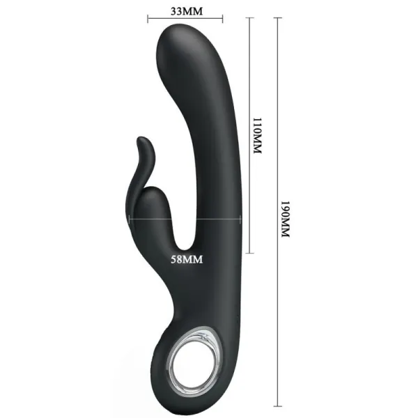 Carina Vibrator Klitoris und G-Spot-Stimulator von Pretty Love | Fesselliebe.de