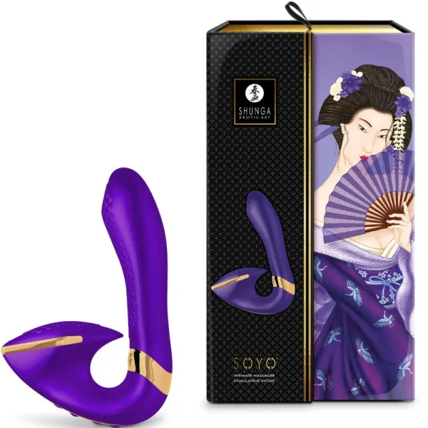 Soyo Intim Massager Violett von Shunga Toys | Fesselliebe.de