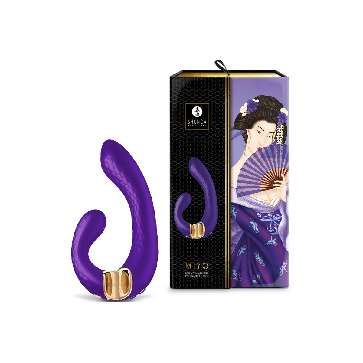 Miyo Intimmassager Violett von Shunga Toys | Fesselliebe.de